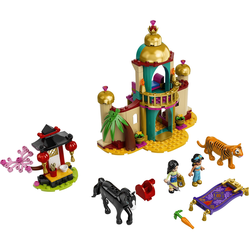 LEGO Disney Princess Aventura de Jasmine y Mulán 43208 Game Zone