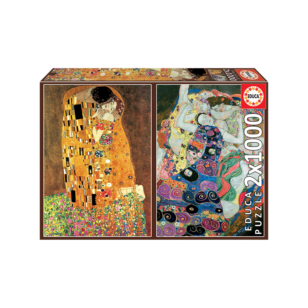 Educa Gustav Klimt El Beso La Virgen X Piezas Game Zone