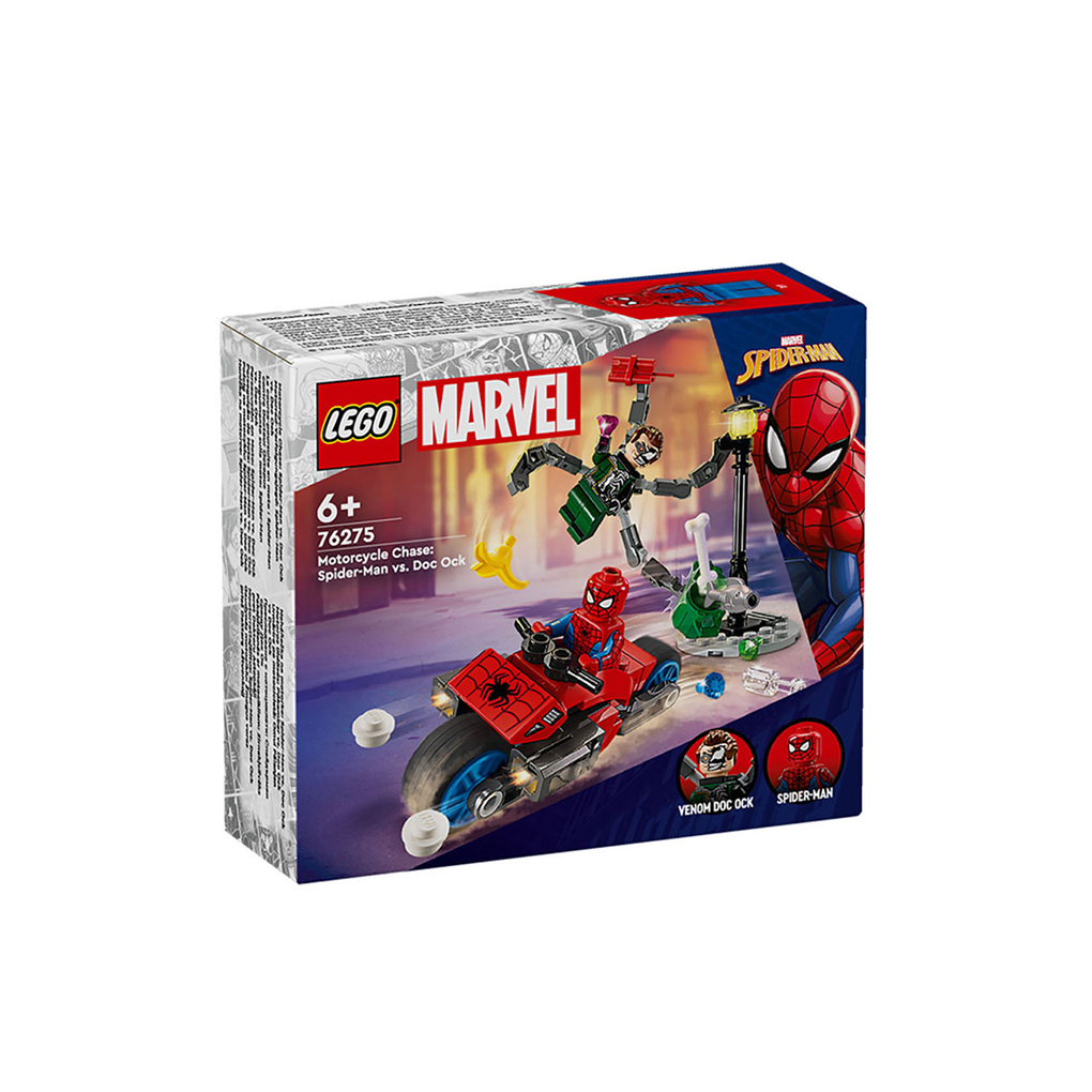 Lego Marvel Persecuci N En Moto Spider Man Vs Doc Ock Game Zone