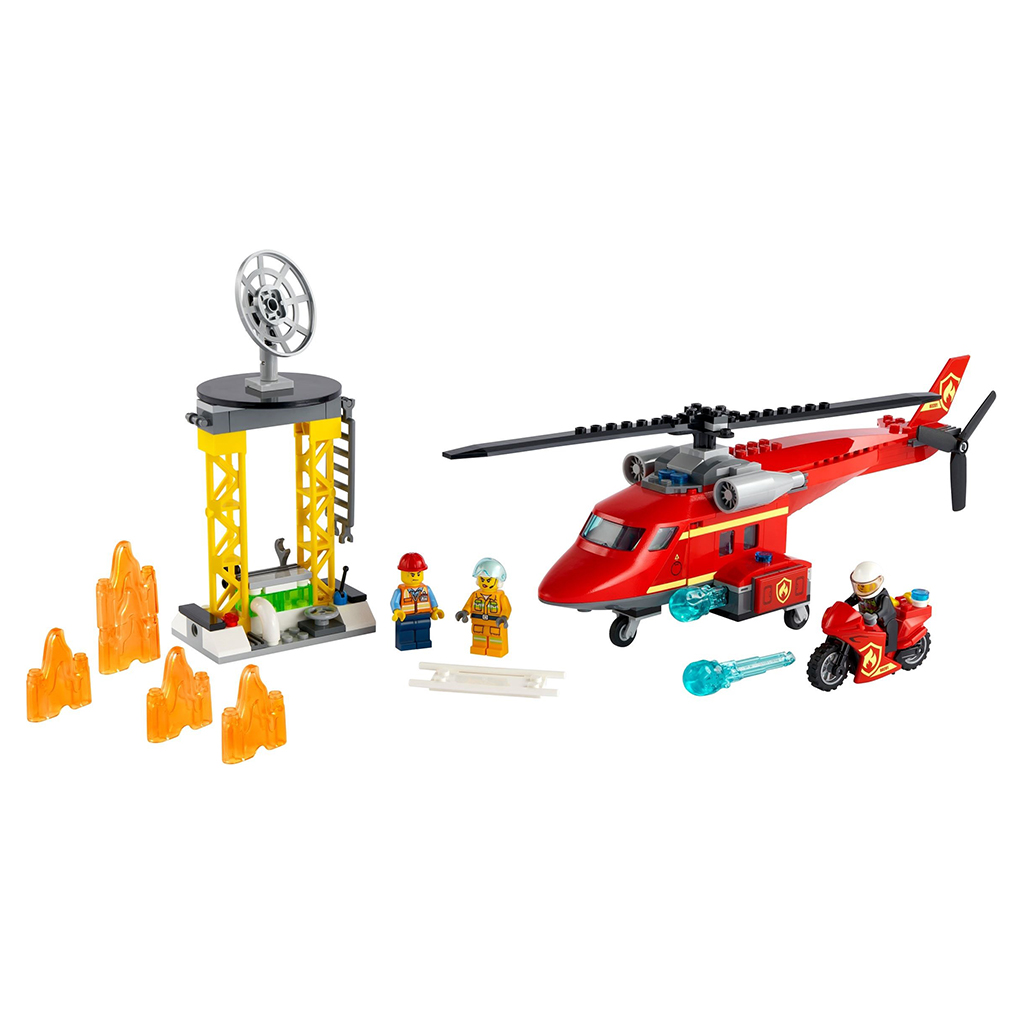 LEGO City: Helicóptero de Rescate de Bomberos (60281) - Game Zone