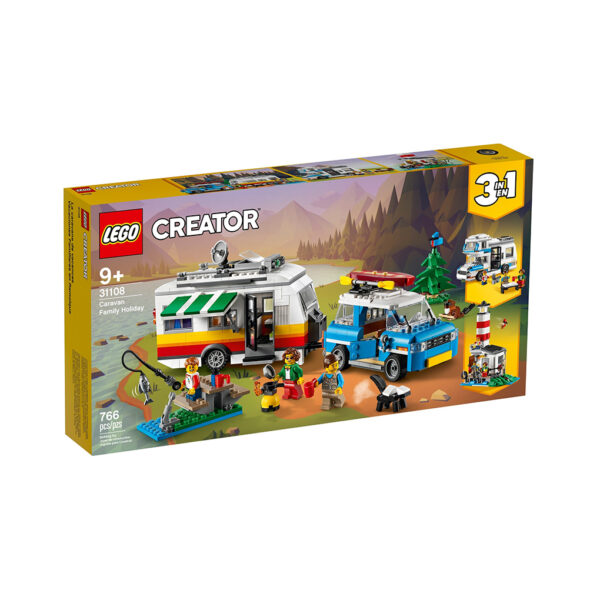 LEGO Creator Vacaciones Familiares en Caravana 31108 Game Zone