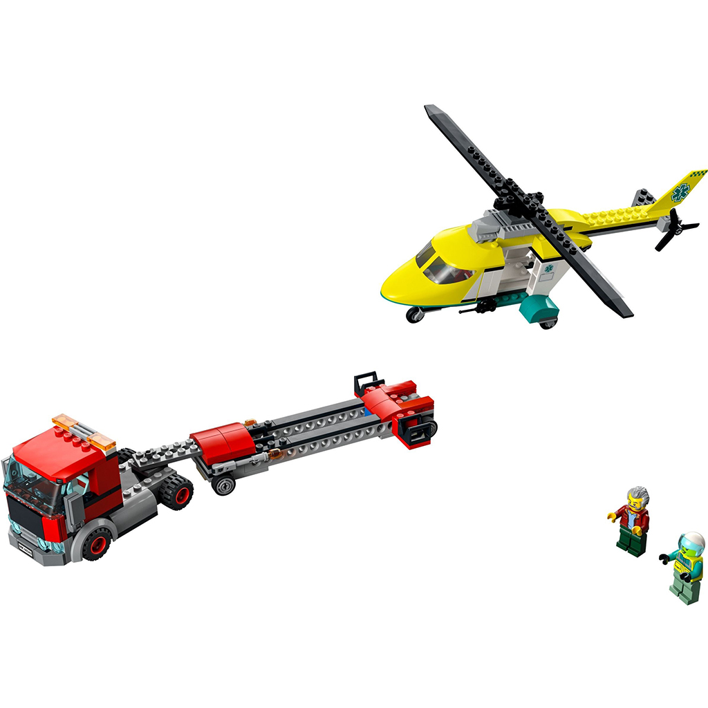 LEGO City: Transporte del Helicóptero de Rescate (60343) - Game Zone